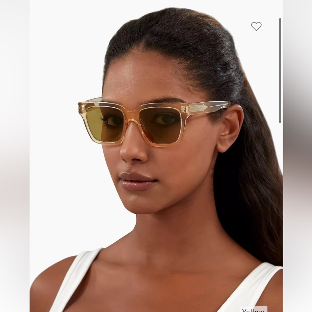 New Saint Laurent Rectangular Sunglasses - image 4